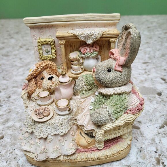 Adorable Book Ends - A Time for Tea - Picture 1 of 5